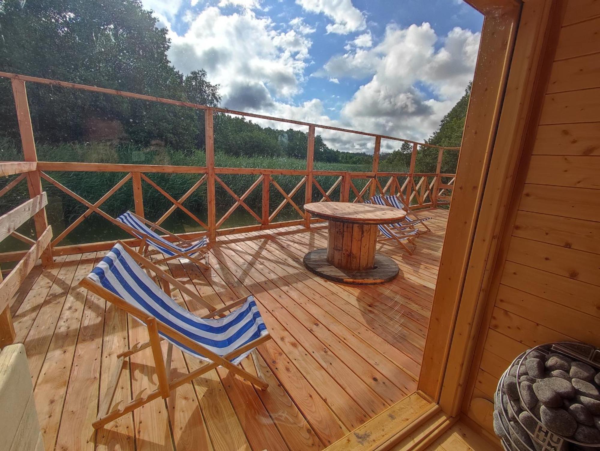Villa Kaszëbsko Nórcëk 2 Zalakowo Exterior foto